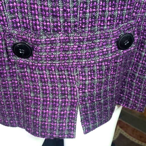 Notations Purple & black Lovely Women's Jacket Size XL. - Picture 8 of 16